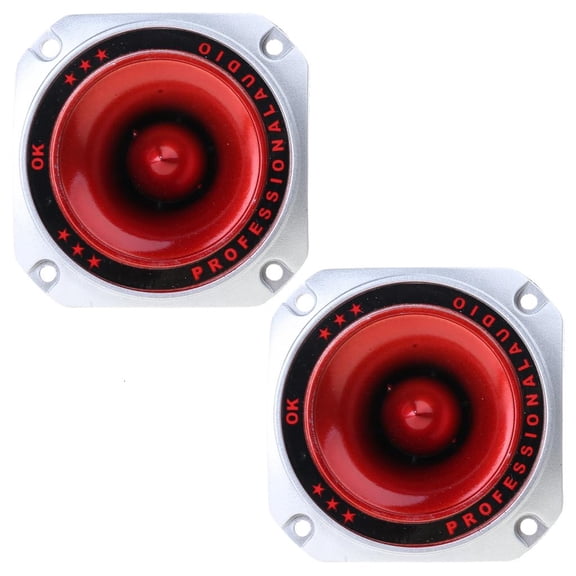 Ciwanning 3.5Inch High Tone Speakers Piezo Horn Speakers Square Tweeter Piezoelectric Head Loudspeaker Treble Sound Speakers 3.5"