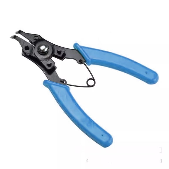 Ciwanning 4 in 1 Snap Rings Pliers Kit Ergonomic Grip Circlip Pliers Set Workshop Essential