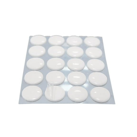 Ciwanning 40/20Pcs Mouse Skates Glides Feet Pads Mouse Feet Sticker for G1/MX300/M100/ Mouse White Curved Edges Mouse Feet