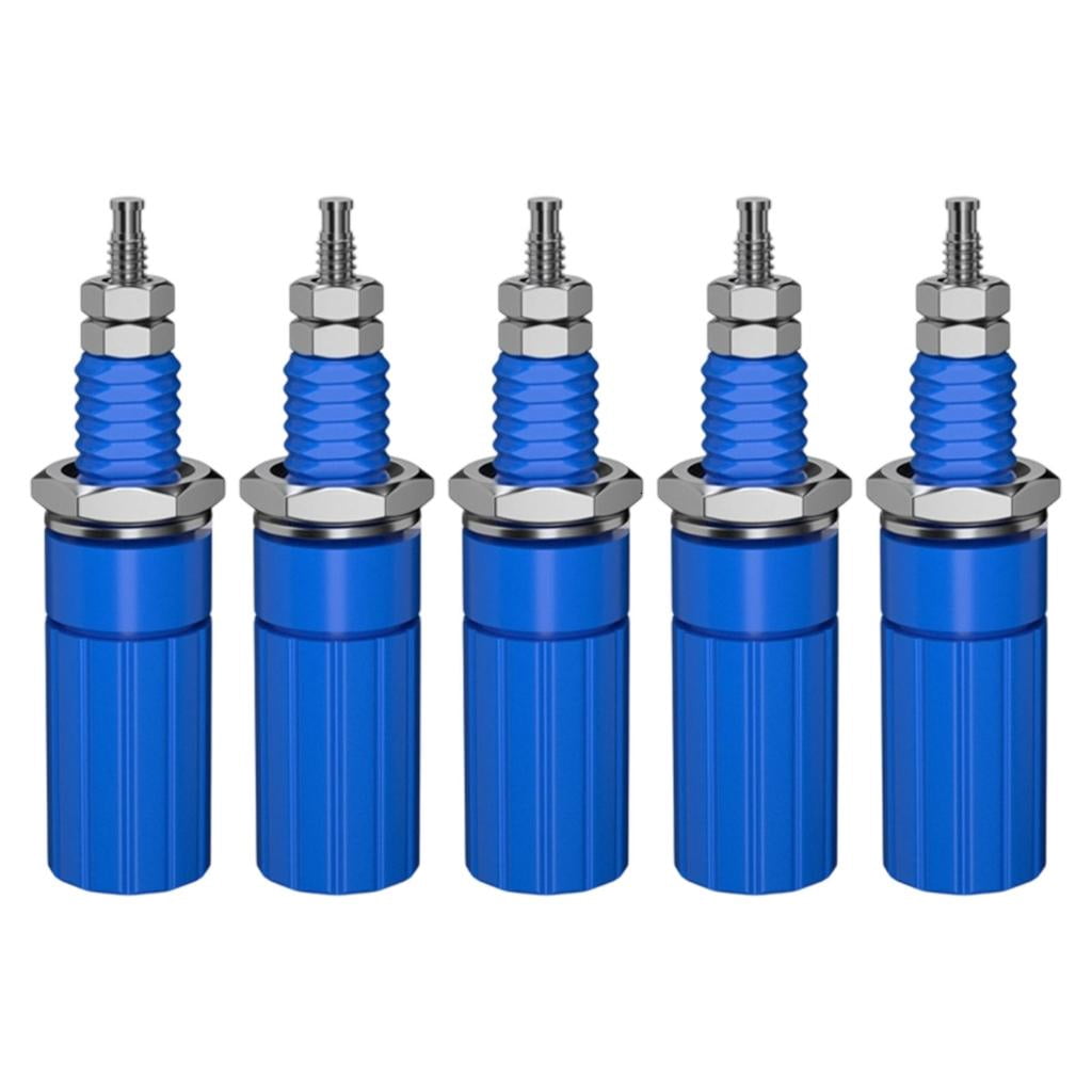 Ciwanning 4mm Banana Plugs Jacks Binding Post Terminals with Quick ...