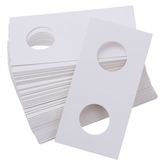 Ciwanning 50pcs 23mm Lighthouse Stamp Coin Holders for Case Storage 2X2" New