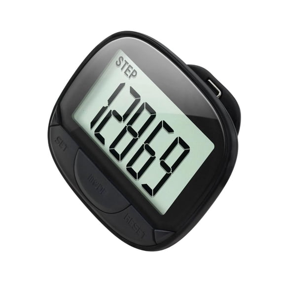 Ciwanning ABS Step Counter With High Accuracy Sensors Multiple Data Mode Digital Pedometer For Sports Enthusiasts