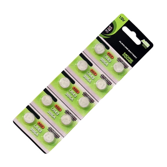 10pcs/20pcs AG12 LR43 Alkaline Button Batteries With Stable Voltages Coin Cell Replacement For Diverses Application