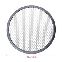 Ciwanning Aluminum Mesh Grill Pizza Screen Round Baking Tray Net Kitchen Tools Ovens Kit