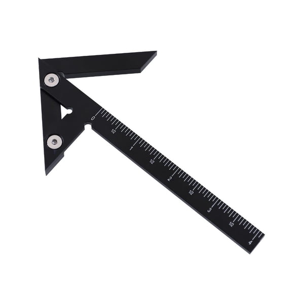 Ciwanning Angles Woodworker Rulers Center Scribe Gauges Aluminum Repair Man Tool Woodworking Center Locators for Lathes Turning
