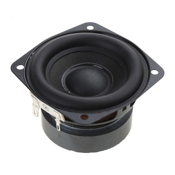 Ciwanning 79mm 4Ohm 20W Full Frequency Ranging Auditory Speaker Square Loudspeaker 3inch HIFI Sound Dynamic Coil Speaker