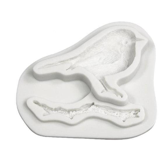 Ciwanning Bird Pattern Silicone Molds Nonstick Fondant Cake Molds Cake Decorating Tool for Truffles Cheesecakes Easily to Clean