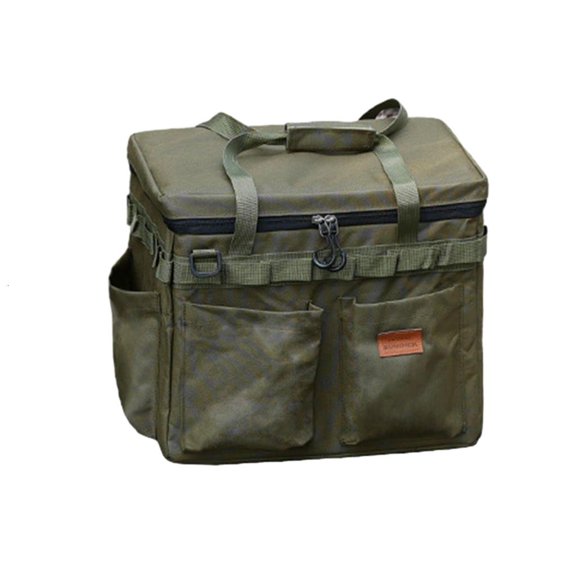Ciwanning Camping Table Side Storage Bag Waterproof Multifunctional Polyester Bag Outdoor