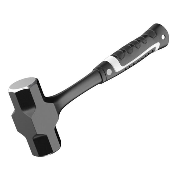 Ciwanning Carbon Steel Octagonal Hammer Construction Site Shock Absorption Hammer Solid Joint Wall Heavy Wall Hammer