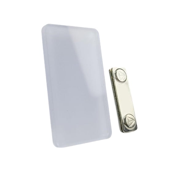 Ciwanning Clear Images Sturdy Acrylic Materials Badge Suitable for Company Meetings Exhibitions and Social Gatherings Daily Use