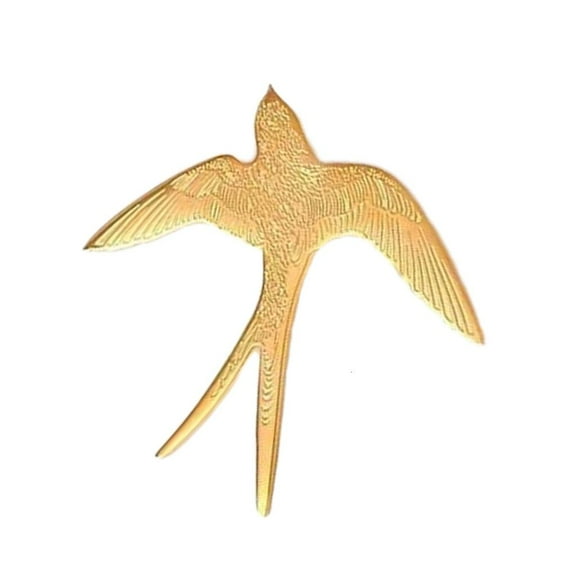 Ciwanning Trendy Bird Shaped Brooch For Casual Outfits Party Wear Pin Jewelry Collection
