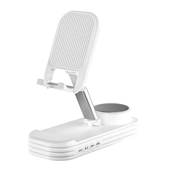 Ciwanning Desk Speakers With Phone Slot Immersive Sound Adjustable Angle