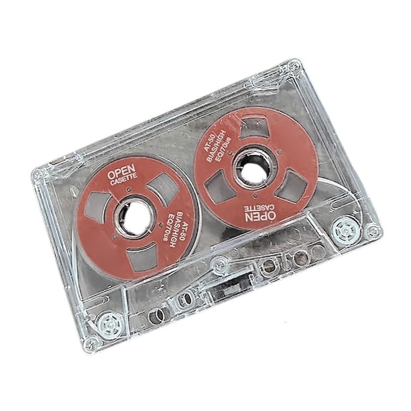 Ciwanning Double Sided Metal Cassette Tape Realistic Sound Blank Recording Tape for Speech