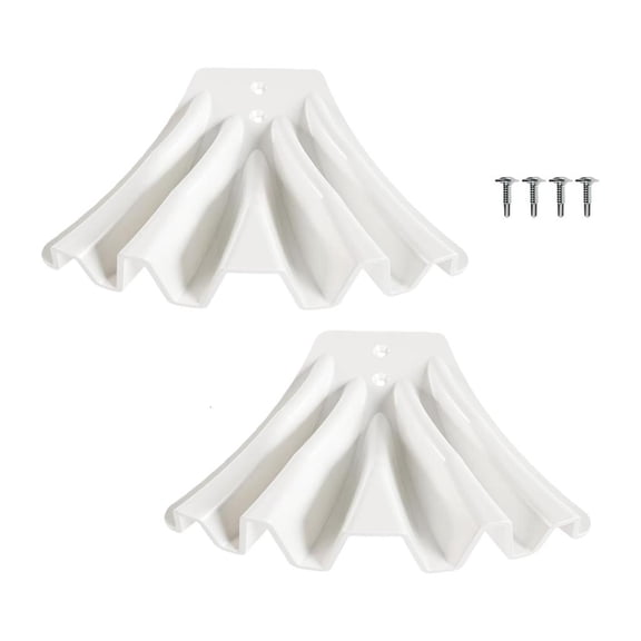 Ciwanning Downspout Extension Pipe for Rainwater Dispersal - twin Size Fit 3x4 & 3x2 Downspout, Anti-Clog Design & Tool-release Installation（White-2pc)