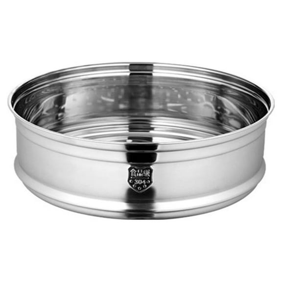 Ciwanning Dumplings-Steamer Diameter 26/28/30/32cm Steamer-Stainless Steel Food-Steamer Basket Steamer-Insert Pans Kitchen