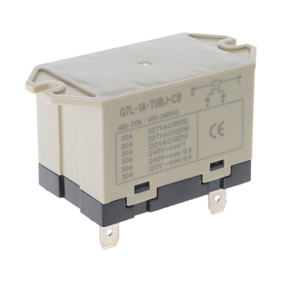 Ciwanning Electrical Relays Quick connection Terminals Test Button for HVAC & Industrial Use