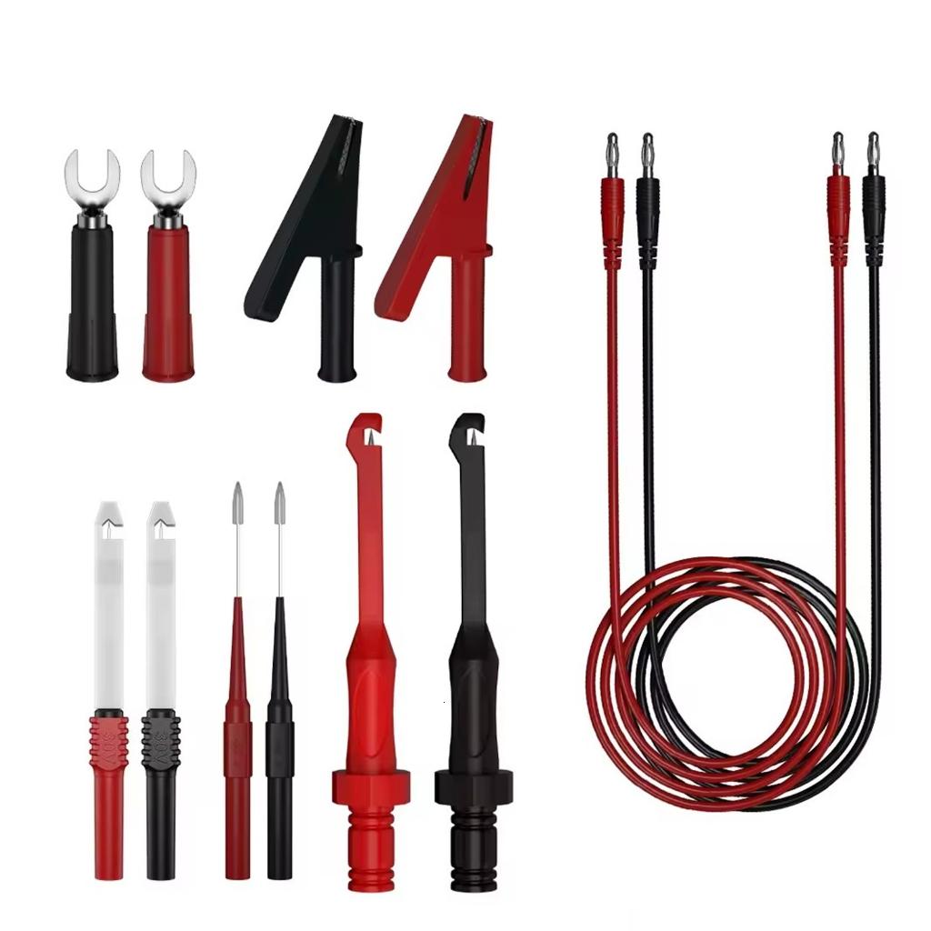 Cable Clips Instruments Ciwanning Electrical Test Clip Hook Test Clip Probe For 4mm Diameter ...