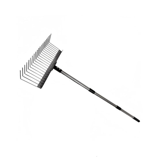 Ciwanning Ergonomic Handle Garden Rakes For Dog Waste Rocks Leaves Removal Durable Construction