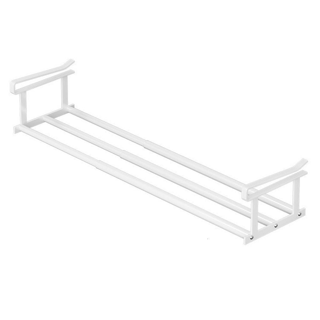 Ciwanning Extendable Closet Storage Rack 50 80cm Metal Frame Modifiable ...