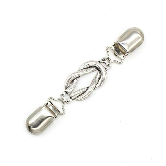 Ciwanning Unique Sweater Clip Cardigan Scarf Holder Scarf Fastener With Intricate Detailing Enhancing Outfit Elegance For Women