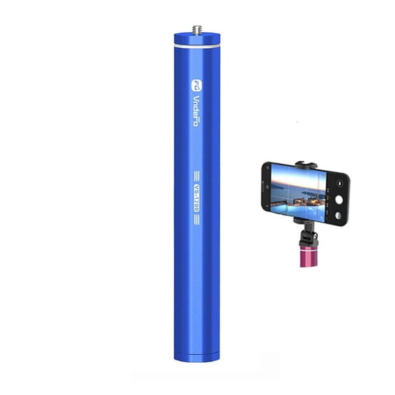 Ciwanning Flexible Extension Arm Extendable Selfie Stick for Cameras& Tripods Phone Holder