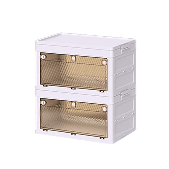 Ciwanning Folding Wardrobe Armoire with Storage Cubes Efficient Clothes Organization Tool