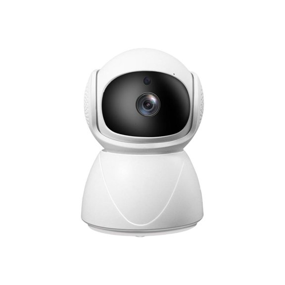 Ciwanning Full Coverage Home Surveillances Camera High-Definition Resolution Mobile App Control Durable ABS Design Indoor Surveillances