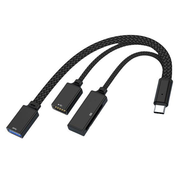 Ciwanning General USB Type C Hub Connector 3 Expandable for Entertainment Office