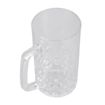 Ciwanning German Style Beer Stein Acrylic Mug for Beer Festivals and Gifting Occasion