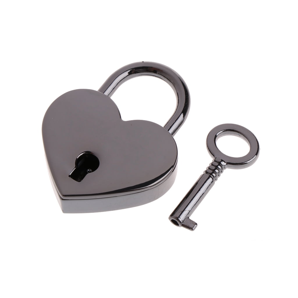 10-Piece Small Antique Padlock Set – Mini Silver Key Locks For Diaries & Jewelry Boxes