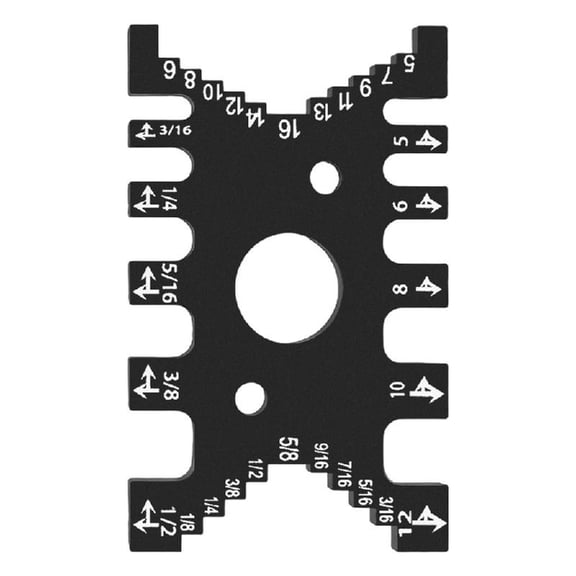 Ciwanning Height Measuring Gauges Dovetails Jigs Aluminum Table Machine Gaps Gauges Woodworking Tenons Caliper