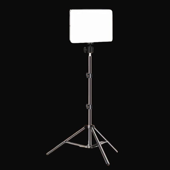 Ciwanning High Brightness LED Photography Light Panel with Tripods Stand for Studio Shootings and Live Streaming