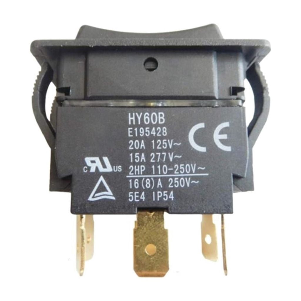 Ciwanning Industrial 6 Pin Rocker switches 125/250V 20/15A Push Button ...