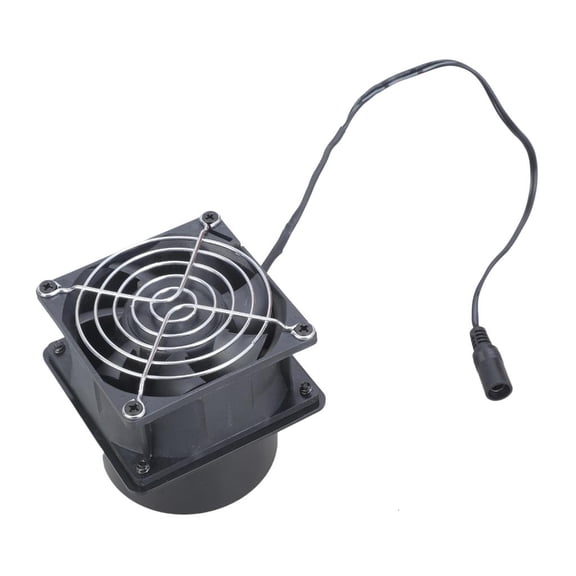 Ciwanning Industrial Grade 12V Ventilation Duct Fan For Welding Fumes And Kitchen Smokes