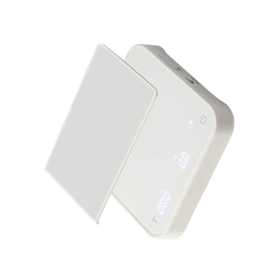 Ciwanning Intelligent Electronic Scale 4 Mode Cooking Timers 0.1g Accuracy Heat Resistant Glass Portable For Home Use