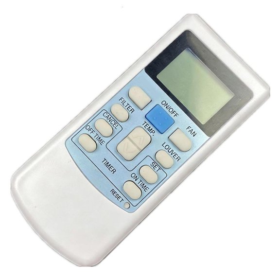 Ciwanning Intuitive Button Layout Air Conditioner Remote Control Simple Operation EasyP1ast1cAir Conditioner Remote Control Resistant Wear Tear Daily for