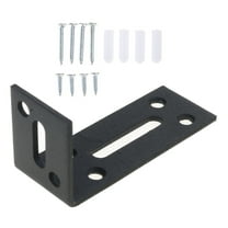 Ciwanning L-Bracket Shelf Cold-Rolled Steel Corner Brace Drawer Shelf Wall Bracket Furniture Hardware Sturdy