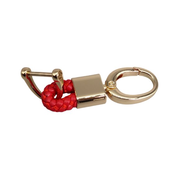 Ciwanning Leather Key Rings Fashionable Key Holder Car Key Pendant Alloy Texture Suitable for Car Keys Bag and Everyday Use
