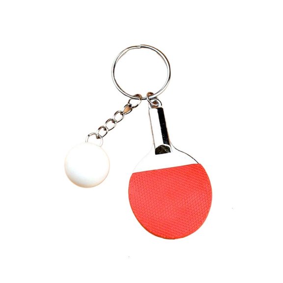 Ciwanning Lightweight Miniature Sports Racket Keychain Accessory For Outdoor Adventures