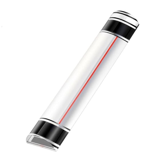 Ciwanning Magnetic Acrylic Magnifying Ruler 6 Inch Sliding Marker for Knitting Crafting