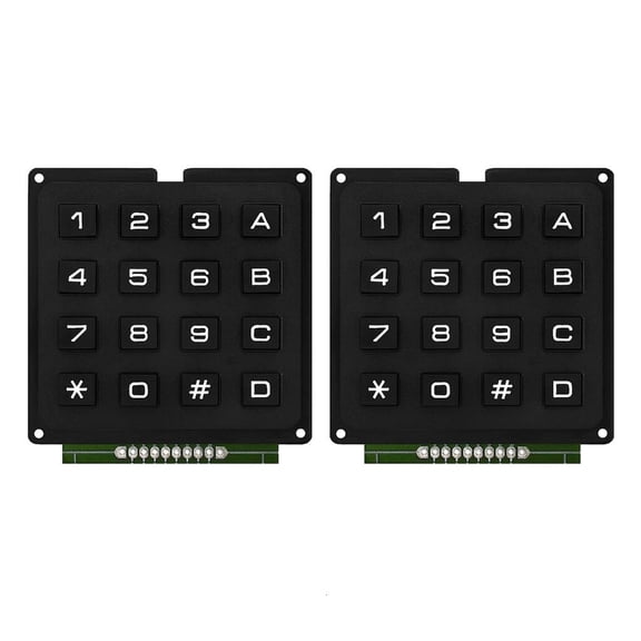 Ciwanning 4x4 Matrixes Button Keyboard Keypad Array Modules ABSP1ast1cKeys 16 Key Button