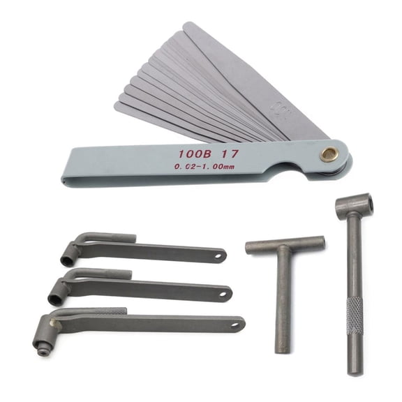 Ciwanning Motorcycle Scooters Valves Tappet Engine Valves Screw Repair Wrench Adjusting