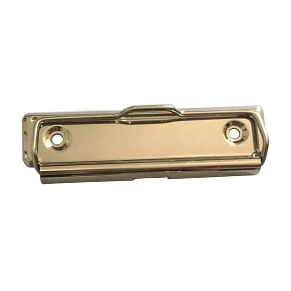 Ciwanning Mountable Metal Clipboard Clips Spring Loaded Mount Handle with Rubber Feet Hardboard Clamps Office Supplies