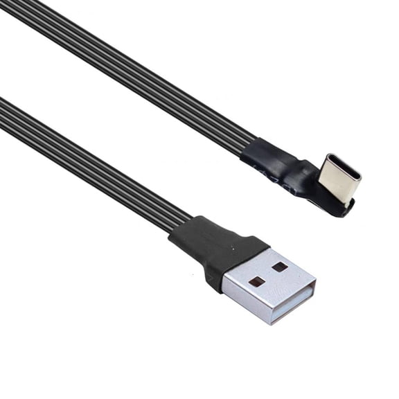 Ciwanning Multiple Direction USB2.0 Type C Charges Wire for Electronics Toy Game Consoles