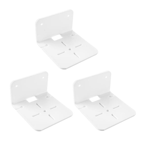Ciwanning Multipurpose Acrylic Floating Shelves For Cameras Speakers Home Decor 3 Count