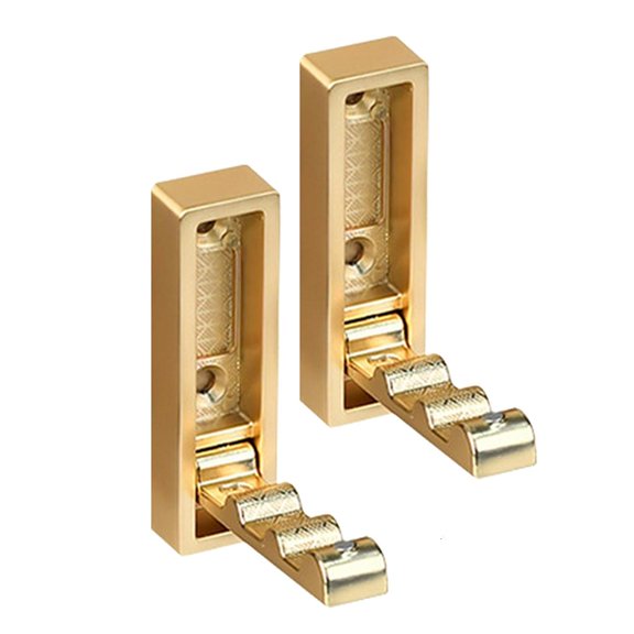 Ciwanning Multipurpose Folding Hook Wall Storage Space Efficient Folding Wall Hook Simple Installs for Coat Bags & Accessories