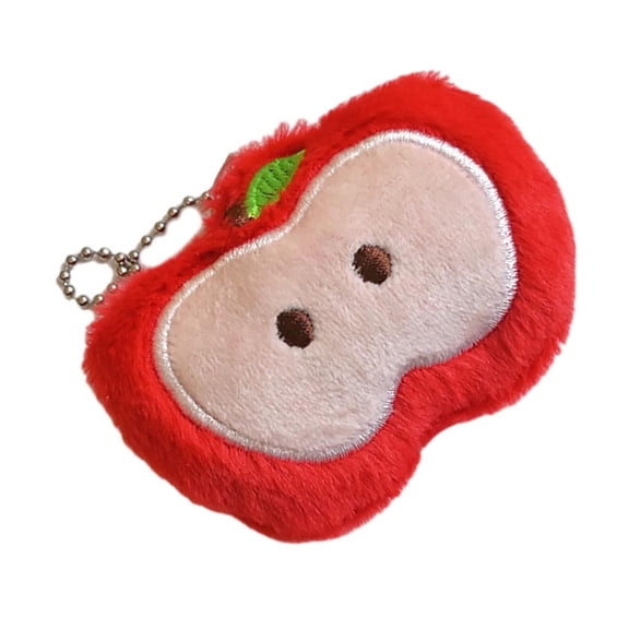 Ciwanning Multipurpose Lovely Apples Plush Decoration Pendnat for Backpacks Decoration
