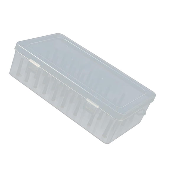 Ciwanning Multipurpose Sturdy Plastic Cable Box with 42 Spool Capacity for Tidying Home Office Organization