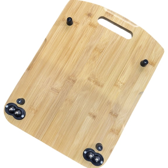 Ciwanning Nonslip Wooden Base for Placement Of Kitchen Mixers Food Processor Gliders Board Practical Kitchen Appliance Tray