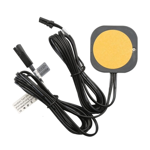 Ciwanning Invisible Cabinet LED Light Switches Penetrable Wood Panel Touchs Light Switches for Wooden Glass Acrylic Cabinet